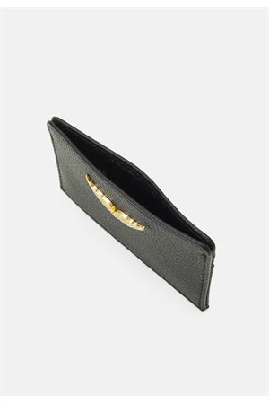 Zv Pass Grained Leather ZADIG&VOLTAIRE | Portacarte di credito | LWSG00001NOIR GOLD
